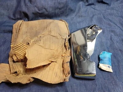 Protector de parachoques cromado Lincoln Continental LF 1976-1979 nos (D6VY17997A)  Foto 1 de 4