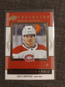 Cole Caufield 2023-24 Upper Deck Honor Roll HR-6