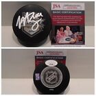 Morgan Rielly Autographed Signed 2012 NHL Draft Puck JSA COA Toronto Maple Leafs