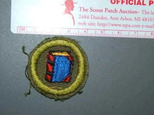 Boy Scout Merit Badge Bookbinding circa '46-'59 3975M - Picture 1 of 1