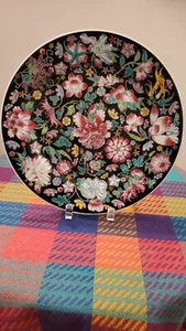 Vintage Jingdezhan Floral Deko Teller Made in China - Bild 1 von 3