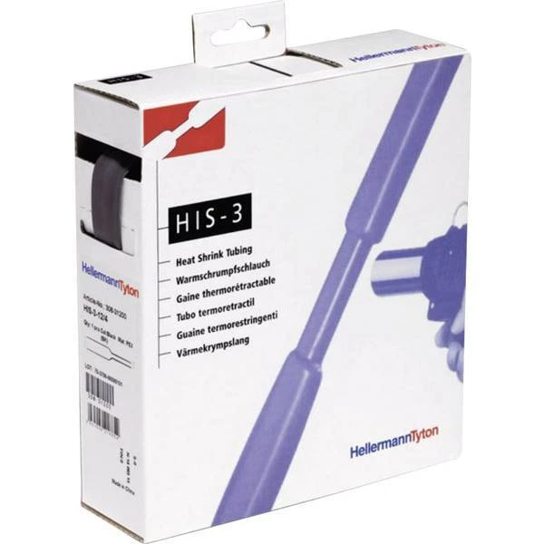 Hellermanntyton 308-32403 guaina termoretraibile senza colla trasparente 24 mm - Immagine 1 di 1