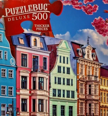 500 Pieces Jigsaw Puzzle Rostock Germany 20 X 12 Puzzlebug Deluxe - Image 1 of 3