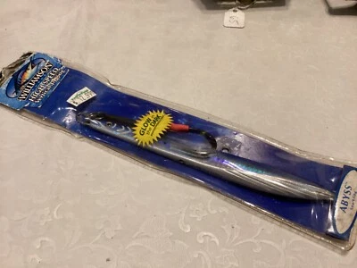 Williamson ASJ150BL Abyss Speed Jig 7" 5 oz 9/0 Assist Hook Blue - Image 1 of 3