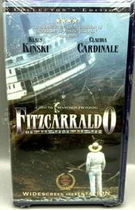 NEW SEALED VHS TAPE VCR FITZCARRALDO COLLECTOR'S EDITION PURPLE CLAMSHELL CASE - Picture 1 of 1