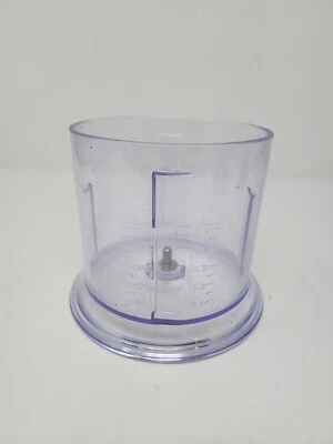 NINJA MASTER PREP BLENDER REPLACEMENT PART 16OZ 2-CUP BOWL BLACK QB1004 - Image 1 of 4