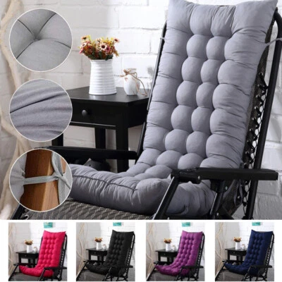 LIFELOOK Sun Lounger Cushion Pad Replacement Chair Seat Recliner PP Cotton Garden Outdoor
