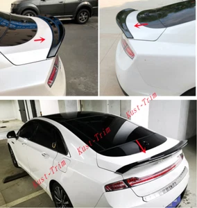 ABS Carbon Fiber Style For 15-2021 Lincoln MKZ Rear Tail Trunk Spoiler Wing Lip - Bild 1 von 12
