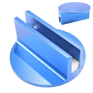 Pinch Weld Jack Adapter Magnetic Weld Frame Rail Adapter For Auto, Blue - Photo 1 sur 12