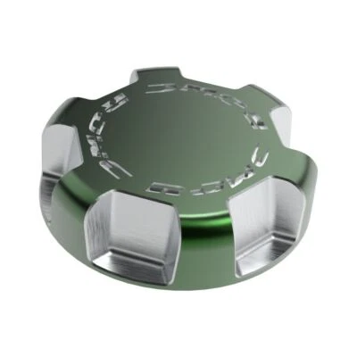 RJWC Green Krossflow Billet Gas Cap 2.0 For Polaris Sportsman 850 2009-2024 - Image 1 of 3