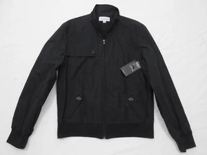 Calvin Klein $188 Small Black Men’s Bomber Jacket Suit Outwear Windbreak Pocket - Picture 1 of 12