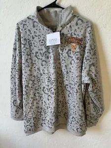 Gameday Couture Women’s 2XL Tennessee Volunteers Leopard 1/4 Zip Heather NWT - Picture 1 of 4