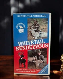 Bowhunting Whitetail Rendezvous VHS Deer Hunting Fair Chase Glen Berry Big Bull - Picture 1 of 7