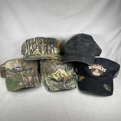 Sombrero Camuflado Hombres Paquete Mixto Gorra América Bluestream Hecho en EE. UU. Snapback Caza Foto 1 de 4