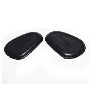 Matchless Petrol Gas Fuel Tank Knee Pad Knee Grip Set Black Rubber 1938 - 56 - Picture 1 of 7