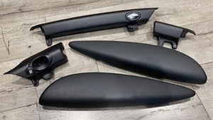 OEM Mini Cooper Dash Knee Protection Trim Set Black Vinyl Material  07-15 R5x - Picture 1 of 4