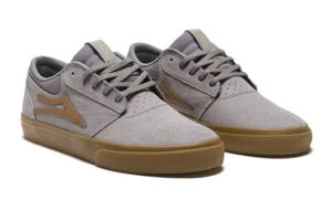 Zapatos de skate Lakai. Zapato de gamuza Lakai Griffin gris/cordón de goma, UK8 - 11. - Imagen 1 de 1