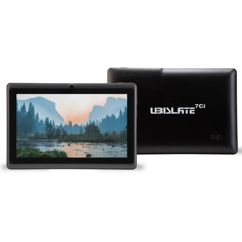 UBISLATE 7Ci 7" Black 4GB Android Wi-Fi Bluetooth Camera Budget Tablet - Image 1 of 4