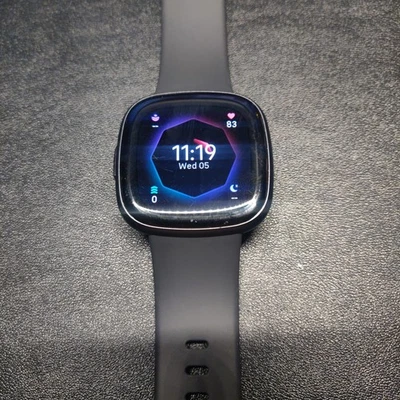 Fitbit Sense 2 Smartwatch Black W/Charger - Image 1 of 4