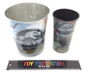 Lata y taza de palomitas de metal Jurassic World Fallen Kingdom - Imagen 1 de 10