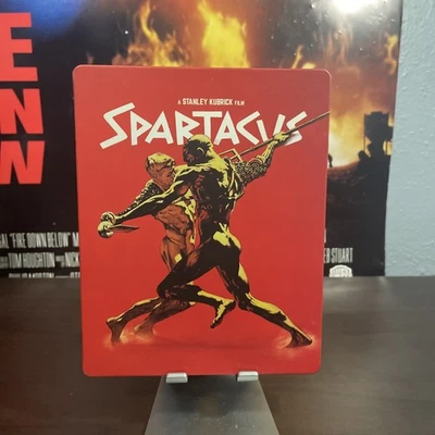 Spartacus Limited Edition SteelBook (BluRay, 1960) Kirk Douglas Used VG Cond OOP - Image 1 of 4
