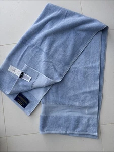 Polo nuova con etichette ralph lauren blu bagno, telo mare.30*58 pollici - Foto 1 di 6