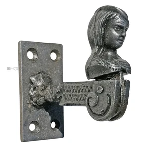 Ladenhalter antik Frauenbüste alt Anschraub Fensterladenhalter - Bild 1 von 1