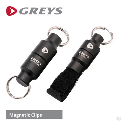 Greys Fly Net Magnetic Clips - Salmon Sea Trout Bass Pike Chub Game Lure Fishing - Image 1 of 2