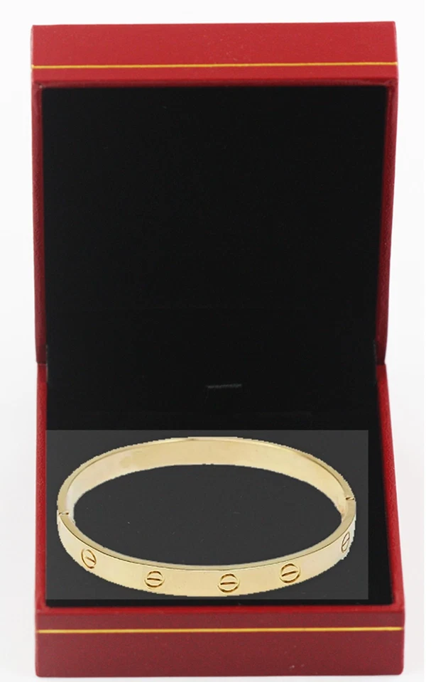 Pulseira pulseira nova em folha aço inoxidável amarelo rosa preto caixa banhada a prata - Imagem 1 de 1