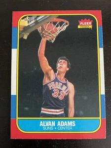 1986-87 Fleer #2 Alvin Adams Phoenix Suns EXMT - Picture 1 of 2