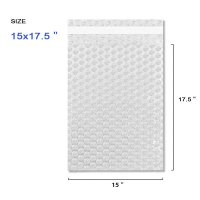 Bolsas de burbujas de cualquier tamaño envoltura protectora bolsas auto selladas hechas en EE. UU. Foto 1 de 4