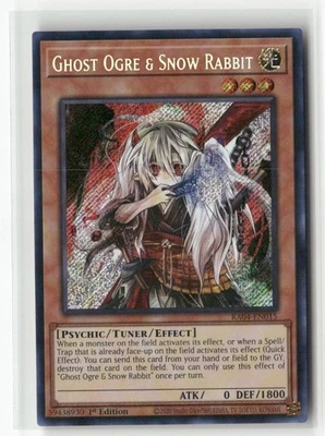 Quarter Century Stampede #RA04-EN015 Ghost Ogre & Snow Rabbit (Secret Rare) - Image 1 of 2