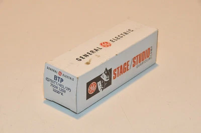 General Electric BTP  750W-120V 3200k Lamp   New in the box old stock! - Image 1 of 4