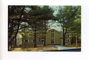Tarjeta postal Groton MA Mass Grotonwood Adult Education Center, Baptist Churches 1975 - Imagen 1 de 2