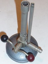 Vintage swiss made blowing torch glass gas gas burner bunsen burner laboratory