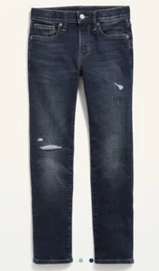 Old Navy dunkelblau 360 Stretch schmale Passform Jungen Größe 18 Plus neu mit Etikett - Bild 1 von 7