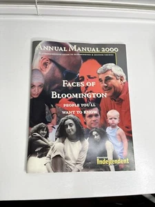 Bloomington Independent Guide IU Hoosiers Baloncesto Bob Knight 2000 JCM - Imagen 1 de 6