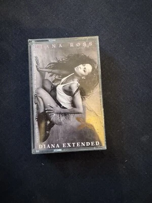 DIANA ROSS - EXTENDED: THE REMIXES (EMI 724382938040) 1994 UK CASSETTE TAPE  - Image 1 of 3
