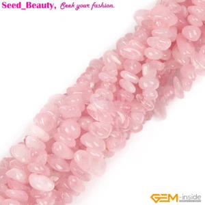 5-8mm Freeform Gemstone Chips Beads For Jewelery Making 15/34" Wholesale - Picture 1 of 330