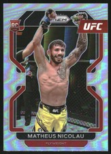 2022 Panini Prizm UFC Prizms Silver #168 Matheus Nicolau