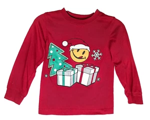 POLO JOE BOXER NIÑOS TALLA 4/5 NAVIDAD SMILEY MANGA LARGA - Imagen 1 de 2