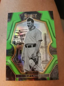 2023 Select Green Prizm Refractor Nap Lajoie/75 Cleveland