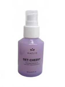 ACEITE DE CELULITIS ENRIQUECIDO MAELYS GET-CHEEKY 2 OZ CADUCIDAD: 2026 SIN TAPA DE PLÁSTICO - Imagen 1 de 2