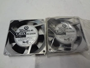 2 pc MU925S-41 AC200V ORIX 9.5/8W 92*92*25MM - Picture 1 of 2