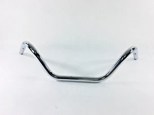 HARLEY SPORT RISE 1" CHROME HANDLEBARS - Picture 1 of 8