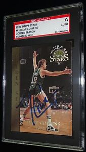 Dave Cowens "NBA Top 50 & 75 + 1973 MVP" Signed Autographed Topps "HOF" Card SGC