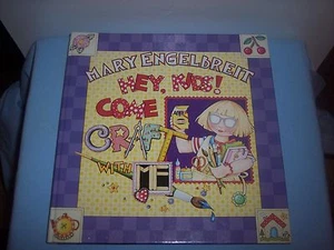 MARY ENGELBREIT~~~Hey, Kids! Come Craft with Me (1999, Spiral)~~Craft Book - Imagen 1 de 5