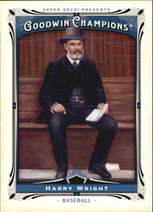 2013 Upper Deck Goodwin Champions Multi-Sport Card #158 Harry Wright