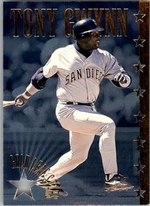 1995 Leaf Gold Stars #3 Tony Gwynn/10000 Padres - NM-MT