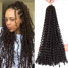 Twist Long Hair Passion Twist Crochet Hair Synthetic Braiding Hair Extensions